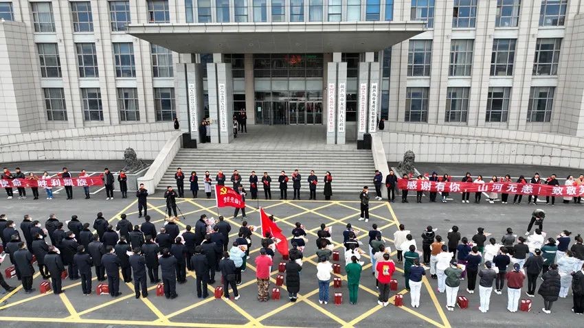 春暖花開，英雄歸來！葫蘆島市第二人民醫(yī)院支援綏中醫(yī)療隊凱旋而歸~(圖3)